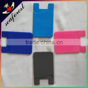 Custom Silicone Smart Wallet Card Holder for Promotional thumbnail-5