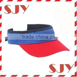 Sun Protection Wide Brim Sun Visor Elastic Back Sun Visor Hat thumbnail-2