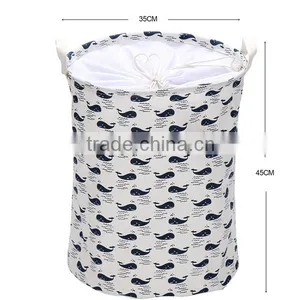 Folding Cheap Laundry Basket Hamper for Dirty Cloth, Bathroom Dirty Cloth Basket thumbnail-2