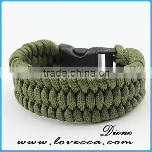 Military Colors Cheap Survival Bracelets Cross Paracord Outdoor Bracelets thumbnail-3