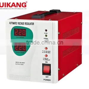 1kw Single Phase Double Digital Display ac Automatic Voltage Stabilizer thumbnail-1
