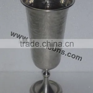 Candelabra Aluminium Vase WIth Aluminium thumbnail-1