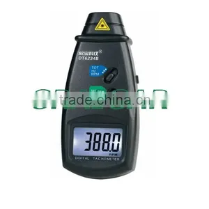 Digital Laser Photo Tachometer DT6234B RPM Non Contact Tach Photoelectric Tachometer thumbnail-1
