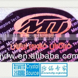 Custom Fashional Hologram Shoes Label thumbnail-1