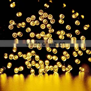Warm White Outdoor Light Dimmable Led Solar Powered String thumbnail-1
