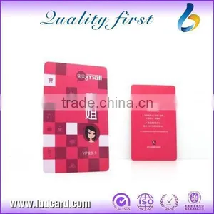 Factory Direct Sale Mango TK4100 CR80 ISO Standard NFC Contactless PVC Cards thumbnail-1