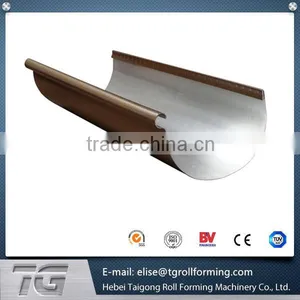 High Speed16 Stations K / Seamless Gutter Roll Forming Machine For Down Pipe / Downspout Best Supplier in China thumbnail-6