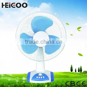 Home Color Blue Small Desk Table Fan thumbnail-1