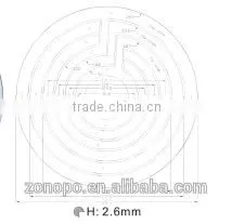 54w Round Long Life Ceiling Light 3000k 4000k 6000k ac Motor ac Engine Led Pcb Integrated ic Long Life Chip on Board thumbnail-2