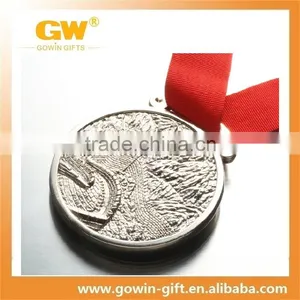 Engraved Plate Metal Custom Medallion Coin With Enamel thumbnail-2