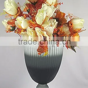 Silver Nickel Plated Flower Vases Used For Wedding And Party Decoration thumbnail-1