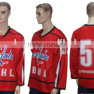 Any Logo Style Sportswear Sublimation Ice Hockey Jersey thumbnail-1