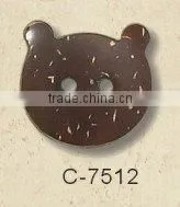 2 Holes Coconut Button thumbnail-1