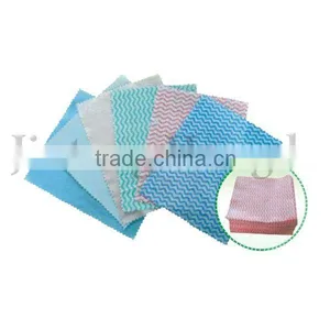 Soft and Comfortable Spunlace Non Woven Wipe Cloth thumbnail-1