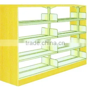4 Level Double Side Shelf,Bookshelf,School Furniture,Library thumbnail-1