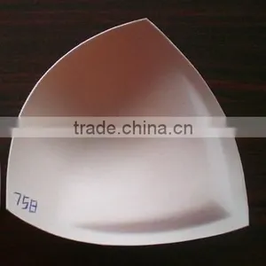 Triangle Cup Padding Bra Cups Silicone Bra Cup Hard Bra Cups Sew in Bra Cups 758 thumbnail-1