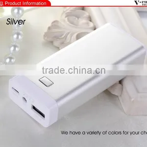 Metal Power Bank 5200mah,portable Power Bank With Flashlight,power Bank Charger thumbnail-5