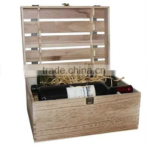 Chinese Factories Wholesale Custom 6 Bottles of Red Wine Champagne Boxes, Beautiful Gift Box thumbnail-1