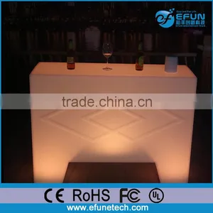 New Fashion Design Plastic Illuminated Rechargeable Bar Furniture Table,mini Led Electronic Counter thumbnail-6