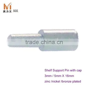 5mm Hole Metal Cabinet Glass Shelf Support Peg Pins thumbnail-1