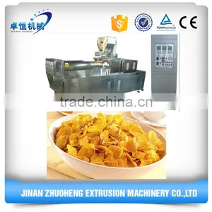 Extruded Corn Flakes and Breakfast Cereal Making Plant Production Line thumbnail-2