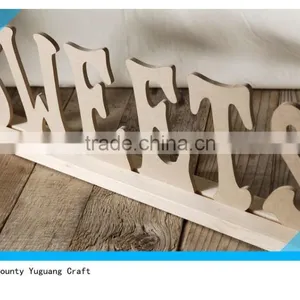 Wood Sign "SWEETS" Letter thumbnail-3