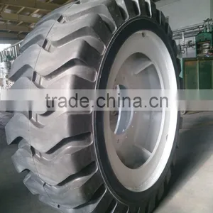 23.5 25 23.5r25 23.5-25 Solid Tires for Mini Loader Backhoe Front Skid Steer Wheel Loaders thumbnail-2