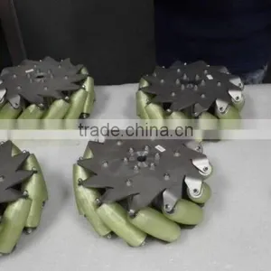 10 Inch (254mm) Heavy Duty Industrial Mecanum Wheel (professional Custom,Payload:100kg/pcs) thumbnail-4