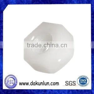 Customized White Plastic Hex Nut thumbnail-5