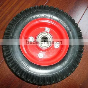 2.50-4 Pneumatic Wheel With Steel Rim Ball Bearing thumbnail-2