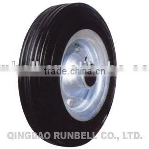 Solid Rubber Wheel 8"x2" Made in China thumbnail-1