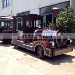 Diesel Power Amusement Park Trackless Train thumbnail-1