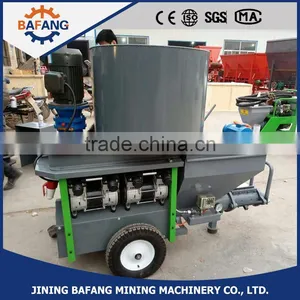 Wall Mortar Sprayer Machine/Cement Concrete Sprayer With Concrete Mixer thumbnail-4