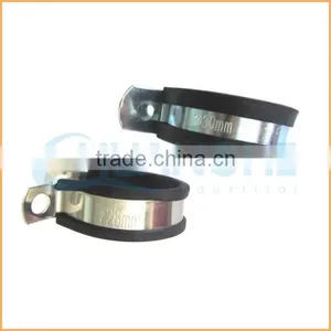 China Manufacture Best Quality Zinc Coated Rubber Clamp thumbnail-1