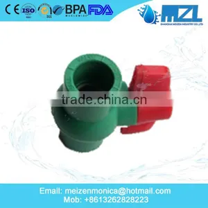 UPVC Ball Valve/ Flange Valve for Size DN40 thumbnail-2