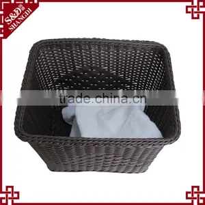 Chinese Supplier High Quality New Product Handmade Eco-friendly Plastic Laundry Basket thumbnail-6