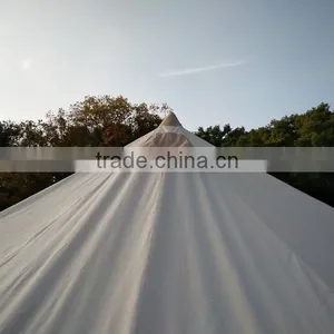 4m Outdoor Canvas Bell Tent Waterproof Luxury Camping Bell Tents thumbnail-3