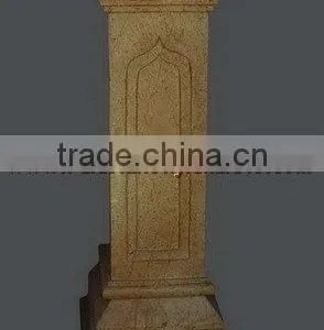 UNIQUE INDUS GOLD MARBLE PEDESTALS thumbnail-3