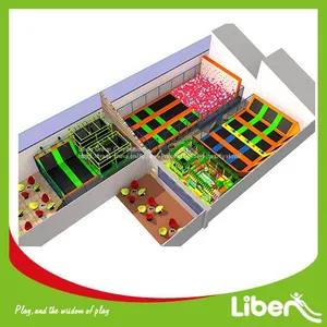 Commercial Indoor Trampoline Park Equipment Cost thumbnail-1