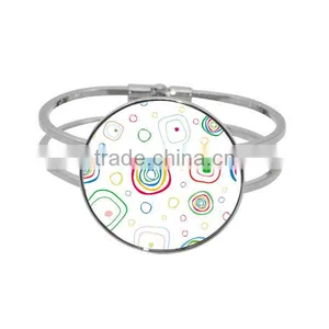 Wholesale Cheap Personalised Fashion Silver Color 316l Sublimation Stainless Steel Bracelet thumbnail-1