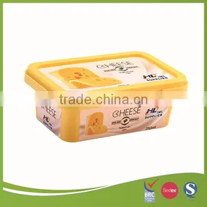 250ml Rectangular Iml Plastic Butter Tubs,margarine Tub,butter Packaging thumbnail-2