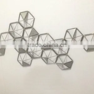 Wrought Iron Wall Deco Metal Wire Wall Decoraitons Wall Art Deco thumbnail-1