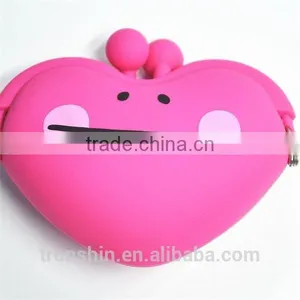 Factory Price Flexible Soft Rubber Squeeze Coin Purse for Keys thumbnail-1