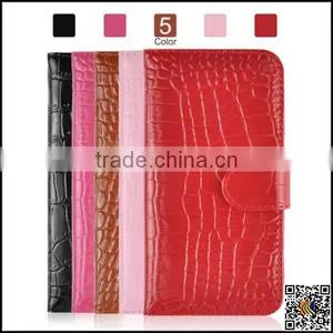 For IPhone 6 Leather Wallet Case, Crocodile Pattern Case for IPhone 6 Plus thumbnail-1