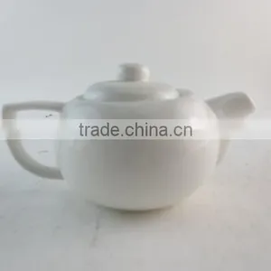 White Porcelain Tea Pot Cheap Price thumbnail-2