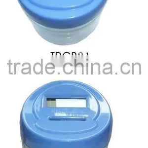 Coin Counting MONEY JAR Cup Digital LCD Automatic Counter Piggy Bank Change BLUE thumbnail-1