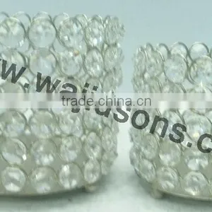 Hot Crystal Votive Candle Holder,Crystal Votive & T-light Holder Diamond Candle Holder thumbnail-2