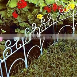 Wrought Iron Outdoor Garden Fence thumbnail-1