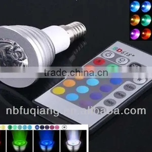 3W RGB Led Spotlight With Remote Control thumbnail-1