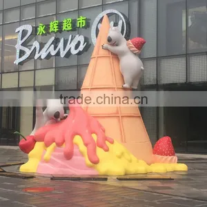 Fiberglass Giant Ice Cream Sculpture thumbnail-5